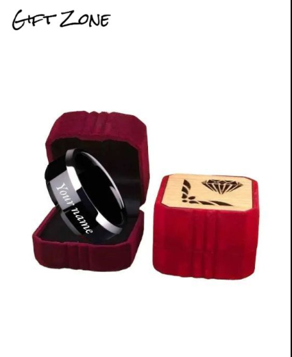 Engraved Ring with You Name