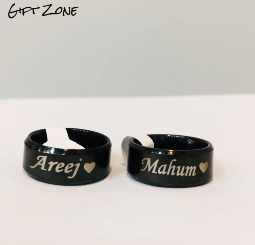 Engraved Ring with You Name