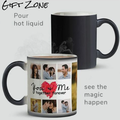 Magic Mug BLACK Customized